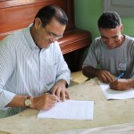 Cohidro assina convênio com a Care para doação de material para reciclagem - Fotos: Ascom/Cohidro
