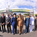 Jackson Barreto prestigia desfile de 7 de setembro - “A festa da Independência consolida o sentimento de amor à pátria e de respeito à nossa história"