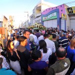 Déda acompanha velório e sepultamento do corpo da mãe do prefeito Luciano Bispo -