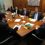 Em reunião no Ministério da Fazenda
