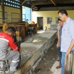 Presidente da Cohidro visita obras no perímetro da Ribeira - Presidente da Cohidro