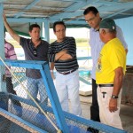 Secretário do Meio Ambiente conhece projeto de piscicultura apoiado pela Cohidro - Fotos: Ascom/Cohidro