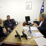 Déda recebe prefeitos do interior em audiência  - O prefeito de Poço Redondo
