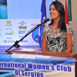 Primeiradama participa da abertura do Encontro Nacional dos Women’s Clubs - A primeiradama do Estado