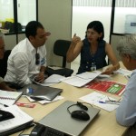 Comissão da 1ª Consocial se reúne com representantes de Laranjeiras - Fotos: Ascom/CGE
