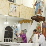 Déda e Jackson participam da missa de 7º dia de Genelício Barreto -