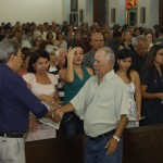 Déda e Jackson participam da missa de 7º dia de Genelício Barreto -