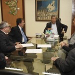 Déda recebe dirigentes da Caixa Econômica Federal de Sergipe -