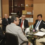 Déda recebe dirigentes da Caixa Econômica Federal de Sergipe -
