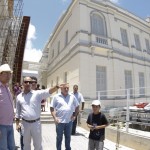 Marcelo Déda visita obras do Museu da Gente Sergipana -