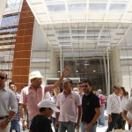 Marcelo Déda visita obras do Museu da Gente Sergipana -