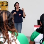 Samu 192 Sergipe faz campanha antitrote para estudantes no Parque da Cidade -