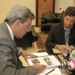 Marcelo Déda recebe visita do novo superintendente da Funasa -