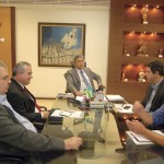 Marcelo Déda recebe visita do novo superintendente da Funasa -