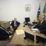 Jackson Barreto e Michel Temer discutem repasse de recursos para o sistema penitenciário estadual -