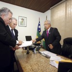 Jackson Barreto e Michel Temer discutem repasse de recursos para o sistema penitenciário estadual -