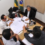 Construção de shopping é tema de reunião entre Déda e empresário -