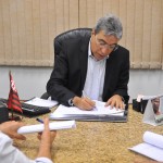 Construção de shopping é tema de reunião entre Déda e empresário -