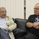 Jackson recebe comissão de sindicalistas e funcionários da Aperipê  - Fotos: Marco Vieira/ASN