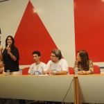 Secretária Eliane Aquino participa de encerramento do projeto Mídia Jovem -