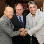 Déda e o ministro Fernando Bezerra assinam convênio de R$ 19 milhões para esgotamento sanitário -