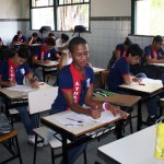 Alunos do 'Simuladão' afirmam estar preparados para o Vestibular 2012 - O estudante Alisson Santos