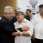 Marcelo Déda transmite cargo de governador ao vice Jackson Barreto -