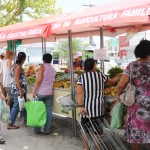 Agricultores familiares vendem seus produtos em feiras organizadas pelo Estado - O casal de agricultores do município de Japaratuba
