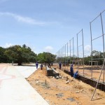 Obras de reforma do Parque dos Cajueiros estão em ritmo acelerado -