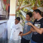 Semarh participa de exposição do Colégio de Aplicação - Fotos: Ascom/Semarh