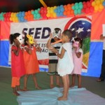 Tudo pronto para o Dia das Crianças: circo e recreações garantem a diversão dos estudantes - Fotos: Ascom/Seed
