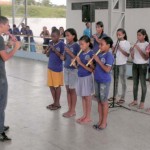 Alunos do Leão Magno Brasil revelam seus talentos na 4ª edição do Projeto 'Soltando a Língua' - Fotos: Ascom/Seed