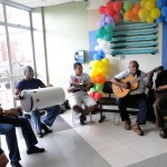 Grupo de chorinho realiza apresentação especial na Oncologia do Huse - Foto: Ascom/Huse