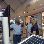 Stand da Semarh mostra à população como se faz previsão de clima e tempo -