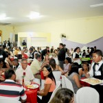 Curso de garçom é concluído com jantar especial em Pacatuba - O estudante Anderson dos Santos