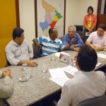 Governador em exercício reúnese com organizadores da peregrinação de Divina Pastora - Fotos: Wellington Barreto/ASN