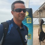 Atletas do Circuito Nacional de Vôlei de Praia dão aula para alunos da rede estadual  - Fotos: Ascom/Seed