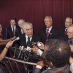 Jackson Barreto prestigia Michel Temer em palestra na Conferência da OAB -