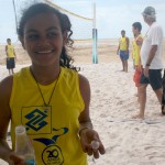Atletas do Circuito Nacional de Vôlei de Praia dão aula para alunos da rede estadual  - Fotos: Ascom/Seed