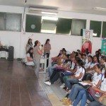 Alunos se emocionam com palestra promovida pela Ouvidoria e Defensoria Pública - Fotos: Ascom/Defensoria