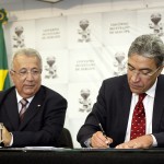 Marcelo Déda transmite cargo de governador ao vice Jackson Barreto -