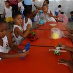 Crianças da Amélia Leite recebem brinquedos arrecadados através do 'Reutilize Alegria' - Fotos: Igor Andrade/Semarh