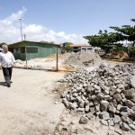 Governador em exercício visita obras de construção da Orla da Atalaia Nova - Foto: Mario Sousa/Seinfra