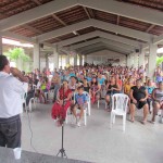 Pais assistem à palestra sobre violência e comportamento do aluno na escola - Fotos: Ascom/Defensoria