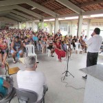Pais assistem à palestra sobre violência e comportamento do aluno na escola - Fotos: Ascom/Defensoria
