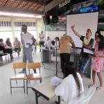 Pais assistem à palestra sobre violência e comportamento do aluno na escola - Fotos: Ascom/Defensoria