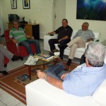 Representantes da Imprensa Oficial de Alagoas fazem visita técnica a Segrase - Fotos: Ascom/Segrase