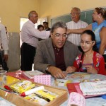 Governador inaugura quadra de esportes em Pedra Mole - Fotos: Marcos Rodrigues/ASN