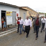 Governador inaugura quadra de esportes em Pedra Mole - Fotos: Marcos Rodrigues/ASN