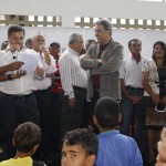 Governador inaugura quadra de esportes em Pedra Mole - Fotos: Marcos Rodrigues/ASN